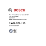 Bosch Spannzange, 10 mm, 24 mm #2608570125