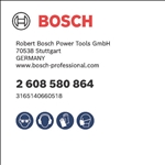 Bosch Adapter für Diamantbohrkronen, Maschinenseite SDS plus,Kronenseite G 1/2Zoll,240 #2608580864