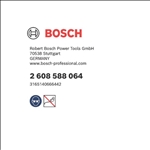 Bosch Stufenbohrer HSS-AlTiN, 4 - 12 mm, 6 mm, 50 mm, 5 Stufen #2608588064