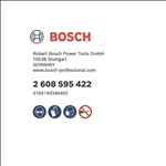 Bosch Verlängerung 1/4-Zoll, Sechskantschaft für Flachfräsbohrer Self Cut Speed, 152mm #2608595422