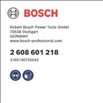 Bosch Handschleifklotz, aus Kunststoff, mit Spannvorrichtung, 160 x 85 mm #2608601218
