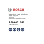 Bosch Segmente für PRO Diamantnassbohrkrone, 32 x 10 mm, 1 1/4-Zoll UNC, 3-tlg. #2608601746