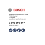 Bosch Schleifrolle C410 Standard for Wood and Paint, 115 mm, 5 m, 40 #2608606817