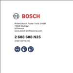 Bosch Schleifgitter, 93 x 230 mm, K80, 5er-Pack #2608608N25