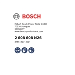 Bosch Schleifgitter, 93 x 230 mm, K120, 5er-Pack #2608608N26