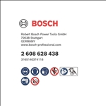 Bosch Nutfräser, 6 mm, D1 3,2 mm, L 7,7 mm, G 51 mm #2608628438