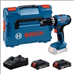 Bosch Akku-Schlagbohrschauber GSB 18V-25, 2 x Akku GBA 18V 2.0Ah in L-BOXX #06019K9302