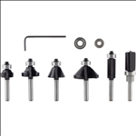 Bosch PRO Kantenfräser-Set, 6 mm, 6-tlg #2607017468