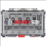 Bosch PRO Kantenfräser-Set, 6 mm, 6-tlg #2607017468