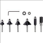 Bosch PRO Abrundfräser Set, 6-tlg #2607017470