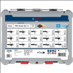 Bosch PRO Nutfräser-Set, gemischt, Schaft 6 mm, 15-tlg #2607017471