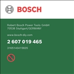 Bosch "12-teiliges HM-Fräser-Set (1/4"" Schaft)" #2607019465