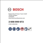 Bosch Hobelmesser, 56 mm, gerade, Carbide, 40°, 2 Stk. #2608000672