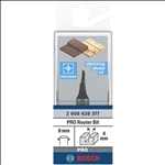 Bosch PRO Nutfräser, einschneidig, Ø 4 x L 8, Schaft 8 mm #2608628377