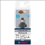 Bosch PRO Abrundfräser, R 4, Schaft 8 mm #2608628339