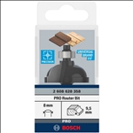 Bosch PRO Profilfräser klassisch, R 9,5, Schaft 8 mm #2608628358
