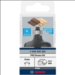 Bosch PRO Profilfräser, R 6,4, Schaft 8 mm #2608628359