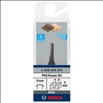 Bosch PRO Nutfräser, einschneidig, Ø 5 x L 12,7, Schaft 8 mm #2608628378