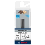 Bosch PRO Nutfräser, zweischneidig, Ø 9 x L 19,6, Schaft 8 mm #2608628382