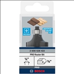 Bosch "PRO Abrundfräser, R 3/8"", Schaft 1/4""" #2608628422
