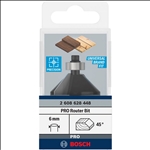 Bosch PRO Fasefräser, 45°, Schaft 6 mm #2608628448