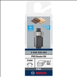 Bosch PRO Bündigfräser mit untenlieg. Führungskugellager, Ø 12,7 x L 12,7, Schaft 6 mm #2608628463