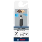 Bosch "PRO Bündigfräser mit untenlieg. Führungskugellager, Ø 3/8""xL 17/32"", Schaft 1/4""" #2608628