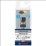 Bosch "PRO Bündigfräser, obenliegendes Führungskugellager, Ø 1/2"" x L 3/8"", Schaft 1/4""" #2608629