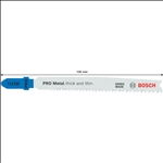 Bosch PRO Metal thick and thin T123XF Stichsägeblatt, 100 mm, 25-tlg. #2608638474