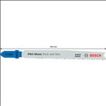 Bosch PRO Metal thick and thin T123XF Stichsägeblatt, 100 mm, 100-tlg. #2608638700