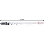 Bosch EXPERT Hardwood 2-side clean T308BO Stichsägeblatt, 25-tlg. #2608900556