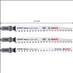 Bosch Expert Wood 2-side clean Stichsägeblatt-Set, 3-tlg. #2608900559