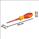 Bosch VDE Schraubendreher, SL2,5 x 75 #1600A02NC0