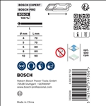 Bosch CYL-9 Ceramic Fliesenbohrer Set, 4/5/6/8/10 mm, 5-tlg. #2608587169