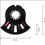 Bosch EXPERT ACZ 105 ET Multi Material Segmentsägeblatt #2608664208