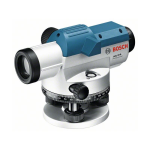 Bosch Optisches Nivelliergerät GOL 26 D, mit Baustativ Messstab u. Handwerkerkoffer #0601068002