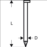 Bosch PRO SN34CH, Streifennagel, 34° mit abgeschnittenem Kopf, 90 #2608200004