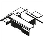 Bosch Vorritzblatt konisch, Best for Laminated Panel, 125 x 20 x 2,2 mm, 24 #2608642609