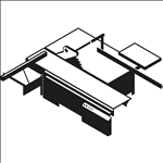 Bosch Vorritzblatt konisch, Best for Laminated Panel, 120 x 20 x 2,2 mm, 24 #2608642610