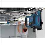 Bosch Rotationslaser GRL 300 HVG mit Baustativ BT 300 HD u. Messstab GR 240 #061599404B