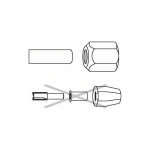Bosch Spannzange 1/4"mm F. GOF 1600-1700 #2608570110