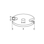 Bosch Schlitzfraeser 8x32x51 #2608628402