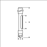 Bosch Kopierfräser, 8 mm, D1 8 mm, L 19 mm, G 66 mm #2608628371