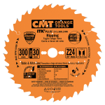 CMT ITK PLUS Kreissägeblätter für Längs- und Querschnitte - D150x1,5 d20(+16) Z24 HW #C27115024H