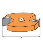 CMT C822 Schlitzfräser - 6,35mm für C99101211 #C82201100