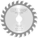 CMT Industrielle konische Ritzkreissägeblätter - D100x3,1-4,0 d22 Z20 HW #C28810020K