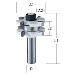 Makita Nut- und Federfräser mit Anlauflager Ø 41 mm #D-48935