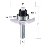 Makita Scheiben-Nutfräser mit Anlauflager Ø 47,6 mm, 5,5mm Höhe #D-48991