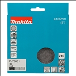 Makita Schleifnetz A80 125mm Klett #D-78651