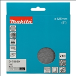 Makita Schleifnetz A240 125mm Klett #D-78689
